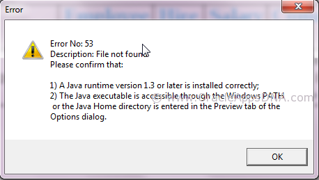 XMLP: Error No. 53 while Previewing/Validating the report | OracleAppsDNA